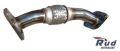 Up-pipe для Subaru WRX (45х1,5 мм) с компенсатором